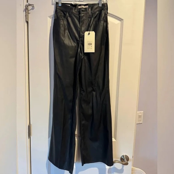COPY - Levi’s Faux Leather Pants - Picture 2 of 5